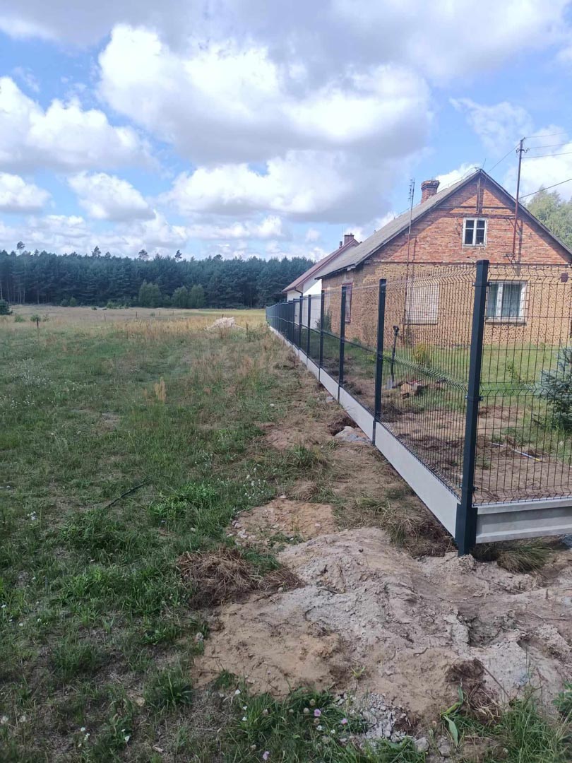 Podmurówka prefabrykowana. Ogrodzenia. System ogrodzeń SILD.