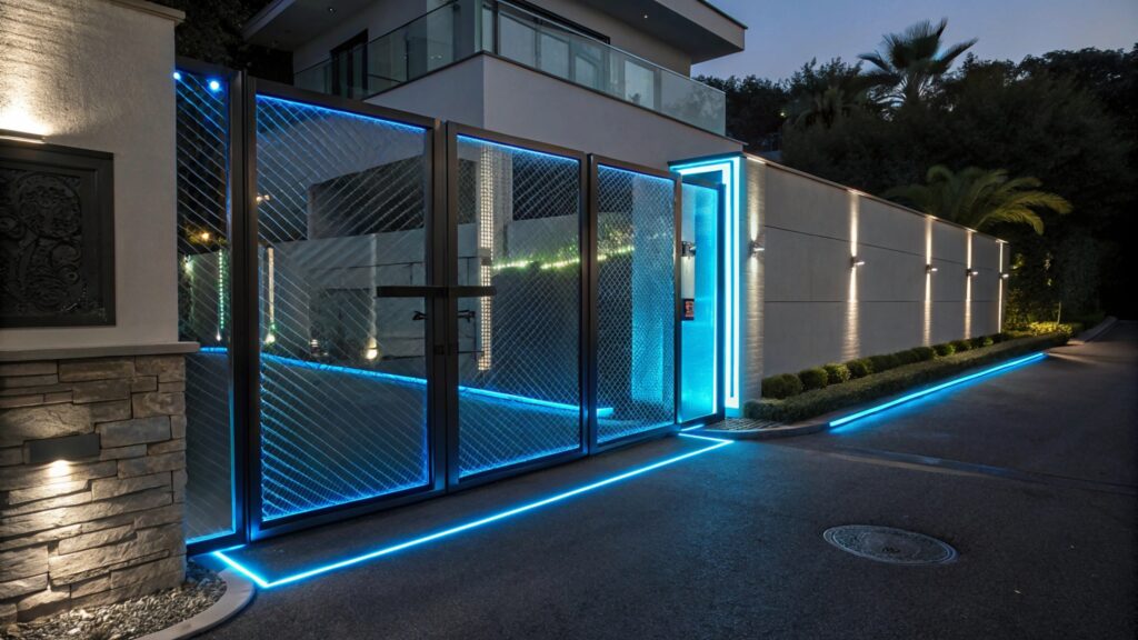 Jak oświetlić płot?