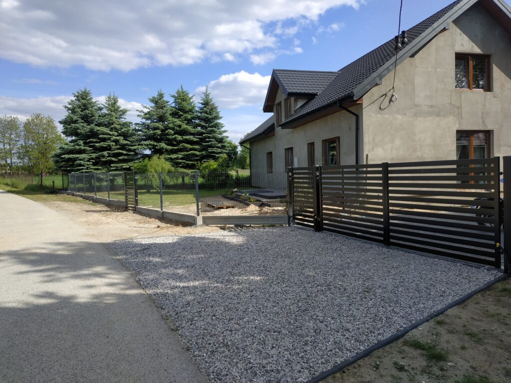 ogrodzenie frontowe