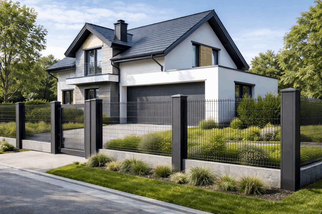 Słupki ogrodzeniowe