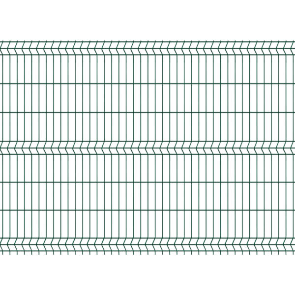 Sztywny panel ogrodzeniowy 3D 153x250 cm antracyt drut fi 5 mm, ogrodzenie panelowe.