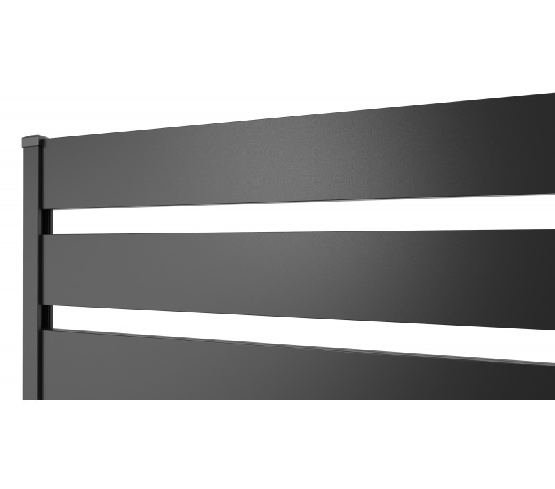 Przęsło Valor Palisada 92×200 cm mat antracyt – detal