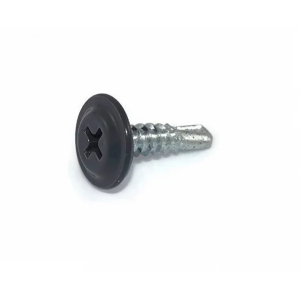 Wkręty montażowe samowiercące do sztachet Hanbud 4,2 x 16 mm kolor antracyt 250 sztuk.