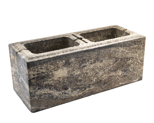 Pustak murkowo-slupkowy Fini 50x20x20 cm o gladkiej powierzchni do budowy murow ogrodzeniowych