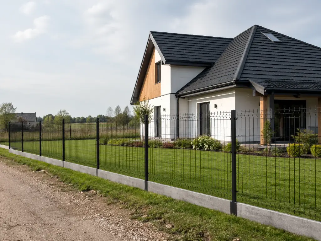 Ogrodzenie panelowe z dostawą czy montażem w Pułtusku i okolicach