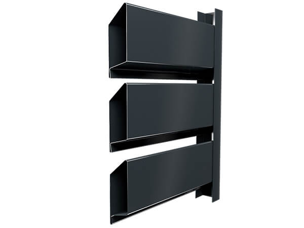 Przęsło Palisada 3D na wymiar – nowoczesne ogrodzenie