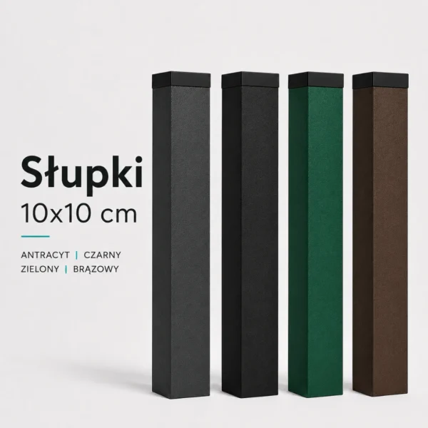 Słupki 10x10 cm