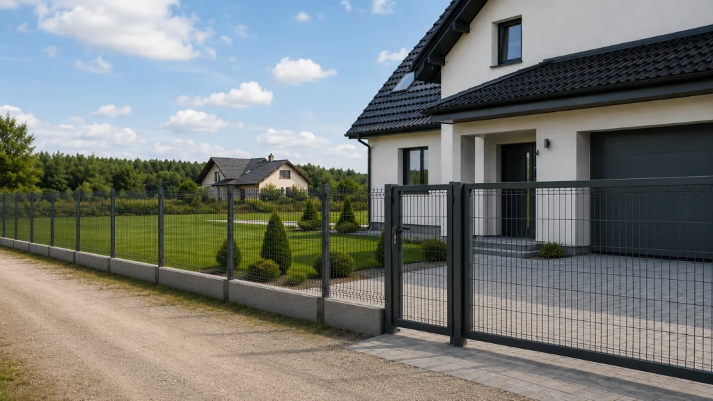 Ogrodzenia panelowe Legionowo i Serock — wycena, dostawa i montaż paneli 3D